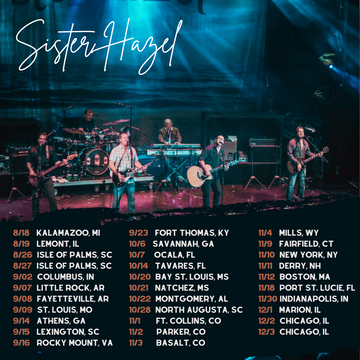 Sister Hazel Fall 2023 Tour