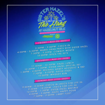 The Hang at Hazelnut Isle Schedule Announced