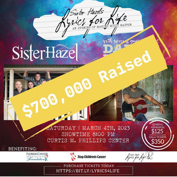 Lyrics For Life Raises over $700,000
