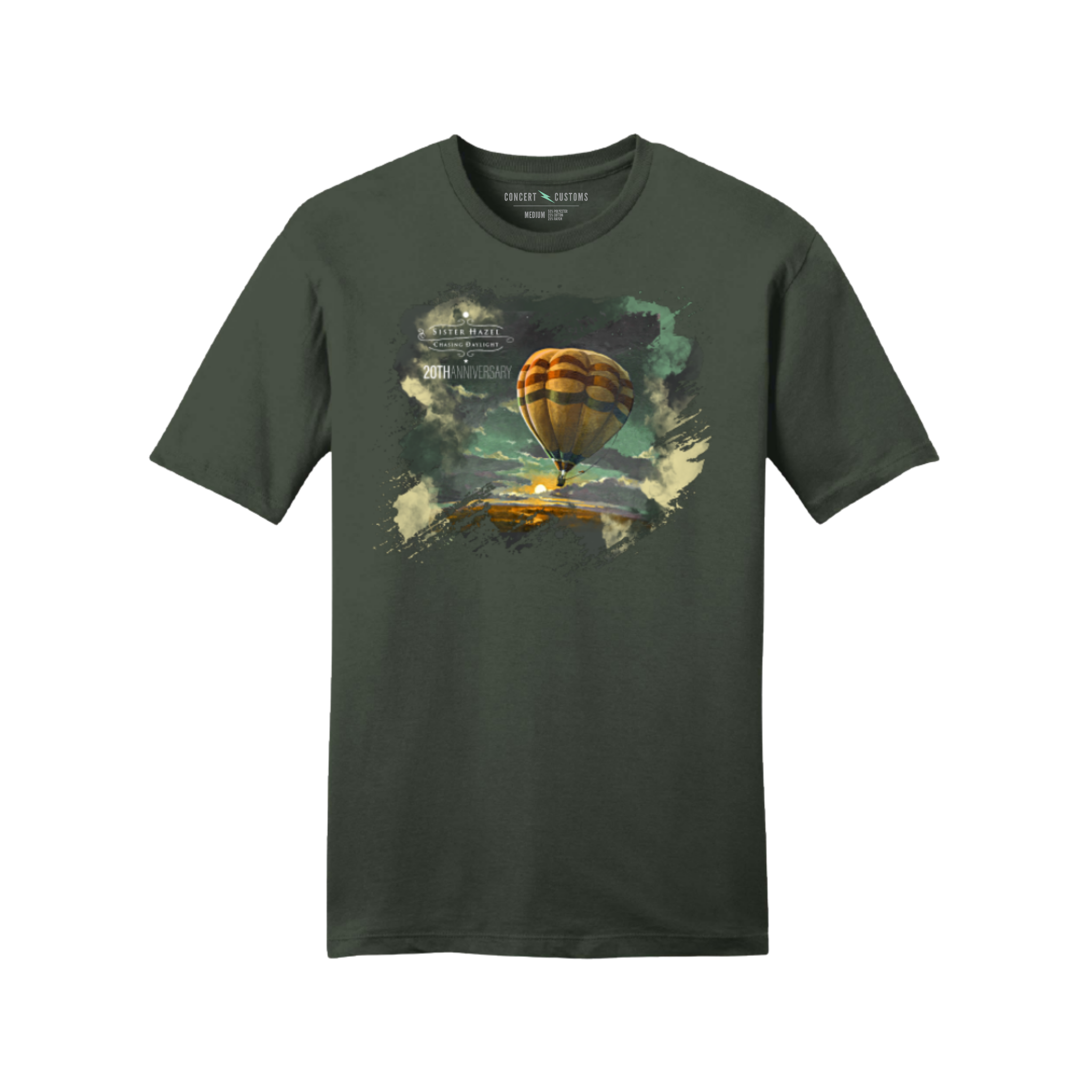 Sister Hazel Chasing Daylight 20th Anniversary Cover T-Shirt