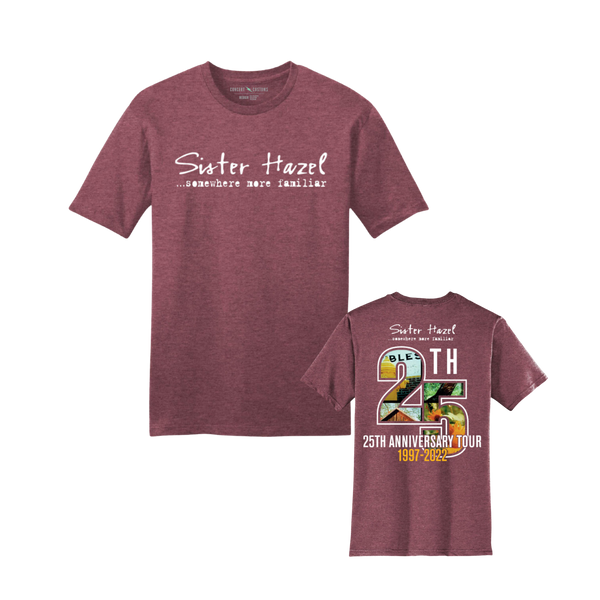 Sister Hazel Somewhere More Familiar 25th Anniversary T-Shirt